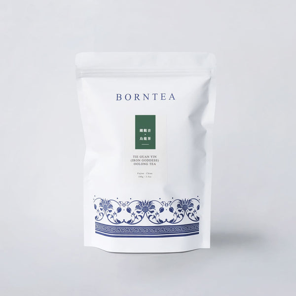 Iron Goddess tie guan yin oolong tea from Fujian avalable at BornTea
